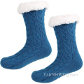 Зимние тепловые плюшевые плюшевые плюшевые плюшевые плюшевые носки